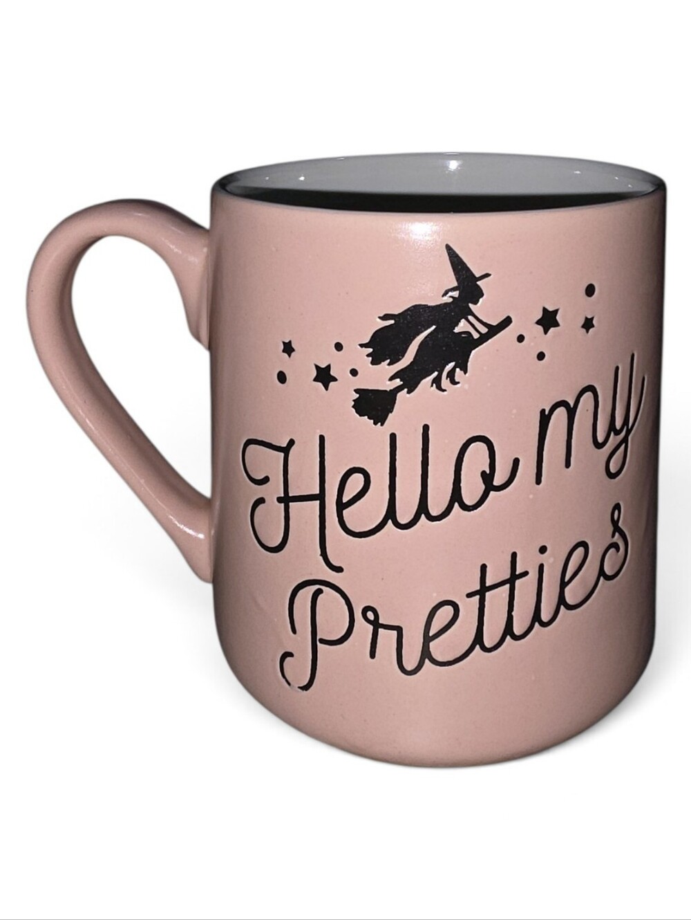 Hello My Pretties Pink Mug witch mug Halloween